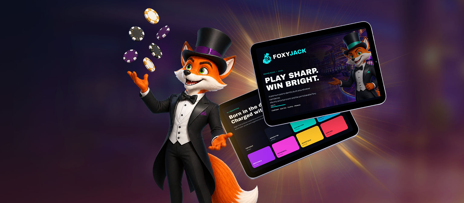 Responsive Foxy Jack casino website displayed on a laptop and mobile phone